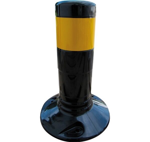 flexibel-paal-zwart-geel-30cm