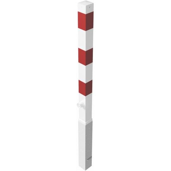 uitneembare-afzetpaal-70x70-wit-rood