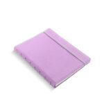 Filofax-notitieboek-pastel-paars-A5-rug