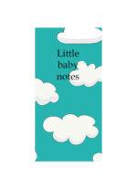 Happybook-baby-zwangerschap-babyboekje-meisje-jongen-wolken-kraamcadeau-blauw-todo
