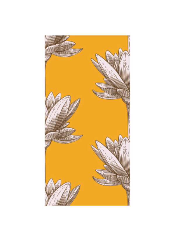 Happybook-custommade-relatiegeschenk-todo-lijstjes-meditatie-oefeningen-notitieboek-gelijnd-lotus-lotusbloem-traveller-journal-lotusbloemen-geel