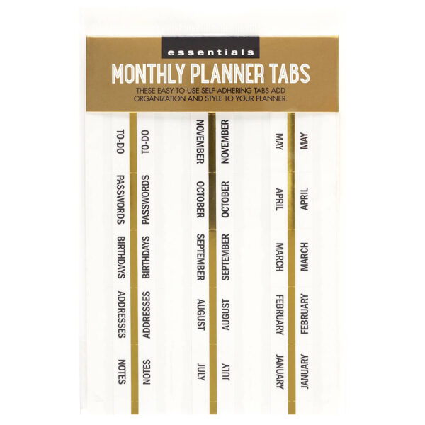 Peter-Pauper-Monthly-Planner-Tabs-Stickers