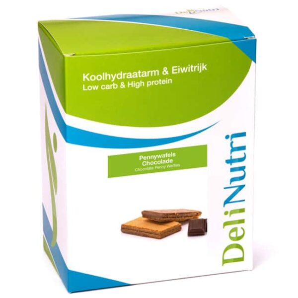 delinutri-koolhydraatarme-pennywafel-chocolade-doosje