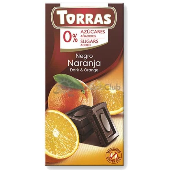suikervrije-chocoladetablet-puur-Sinaasappel-torras