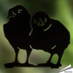 wg760-silhouet-kuikens-metaal-zwart_free