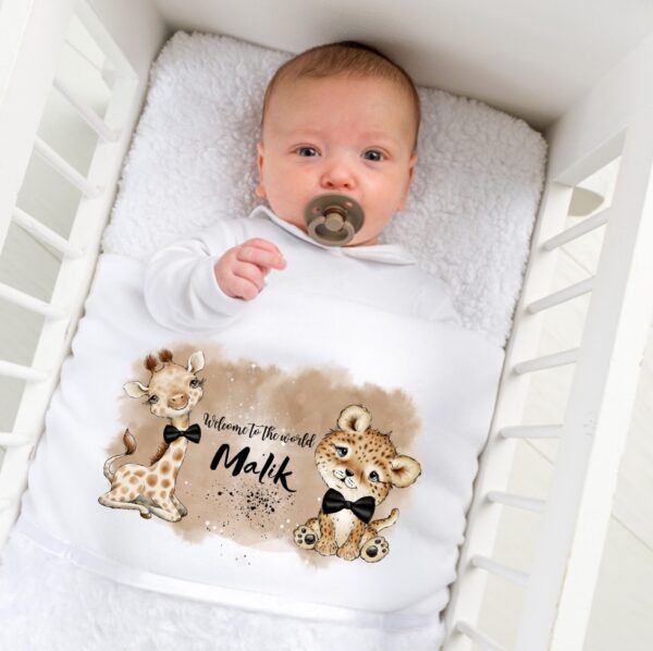 Baby-deken-welcome