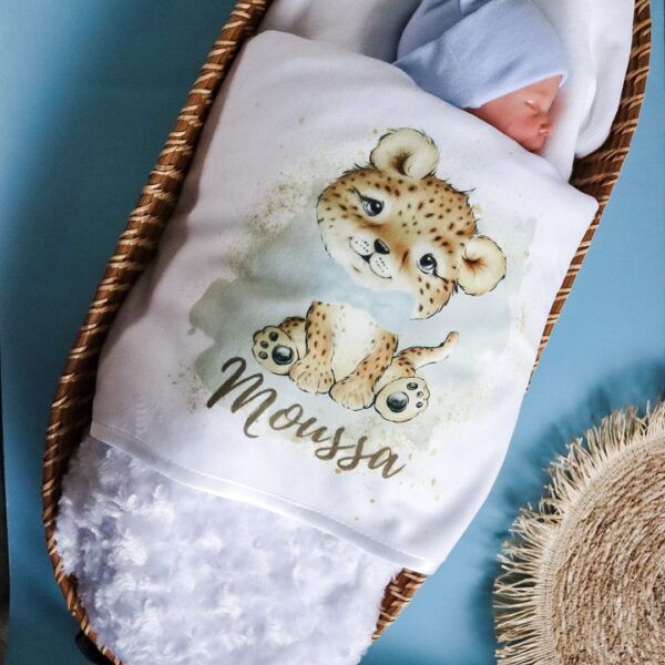 Babydeken-leopard