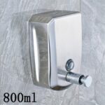 Brushed-Nickle-Zeep-dispenser-800ML-muurbevestiging-zeep-shampoo-box-houder-2-650x650