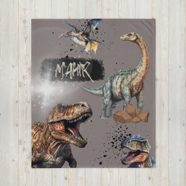 Dinosaurus-deken-met-naam
