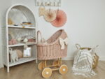 Poppenwagen-roze