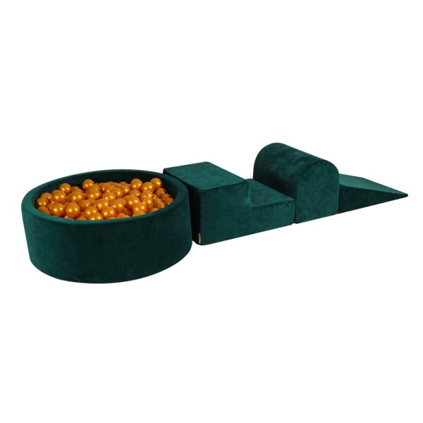 Speelset-XL-Donker-Groen-Goud