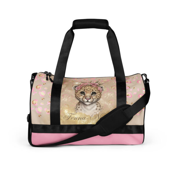 Sporttas-leopard
