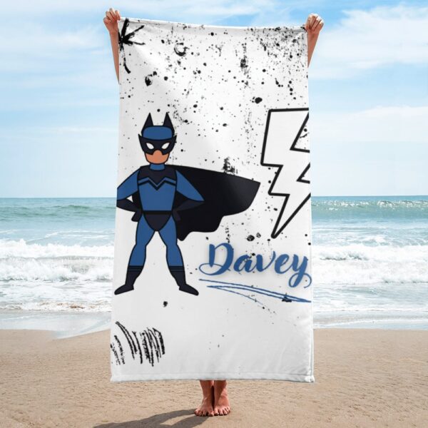Strandlaken-super-hero