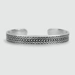 mens-silver-bangle-Fariq-front-view-product-photo-1-NineTwoFive_f6070a55-2332-4eeb-aaa2-a69fc5cdb796