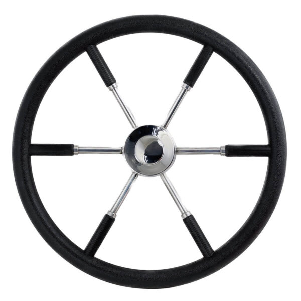 stuurwiel-type-9-poly-urethaan-rvs-45-55-70cm-zijkant-voorkant