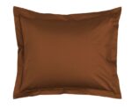 essenza_kussensloop_satijn_leather_brown