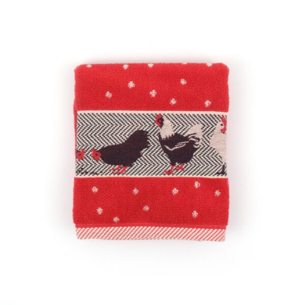 keukendoek-chickens-rood-bunzlau-castle