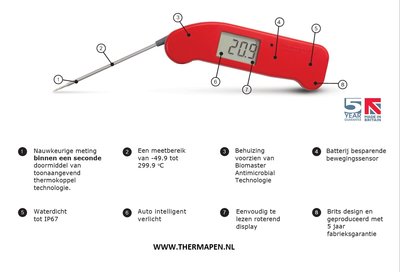thermapen-eigenschappen